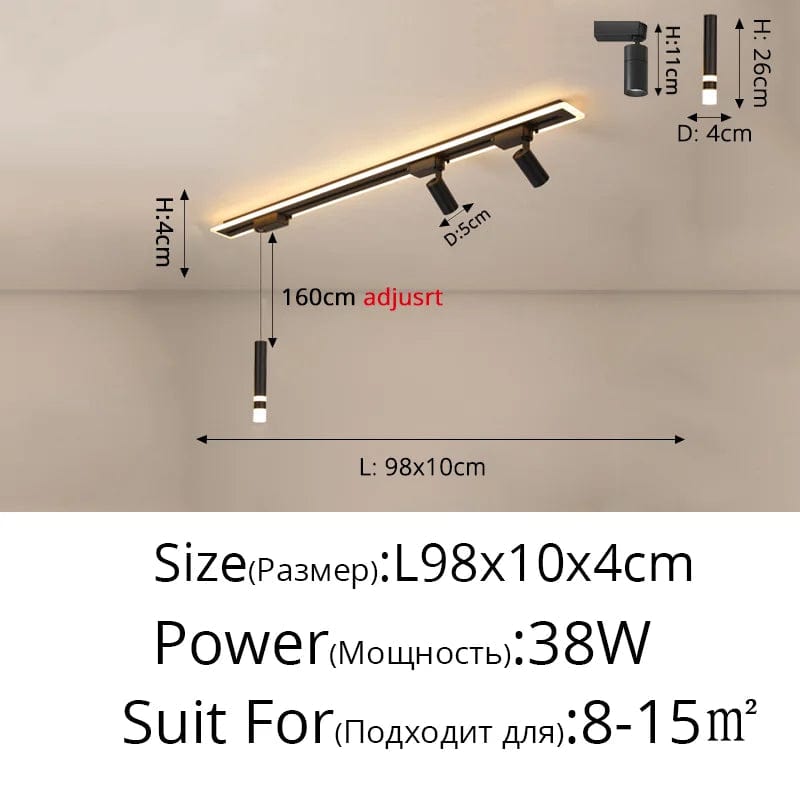Luminaire Suspendu LED Acrylique Minimaliste Moderne - Collection Lumin'Art | Marco Lucetti