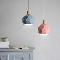 Luminaire suspendu LED scandinave en métal coloré | Marco Lucetti