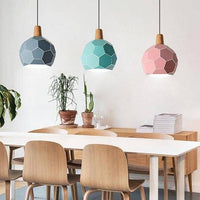 Luminaire suspendu LED scandinave en métal coloré | Marco Lucetti