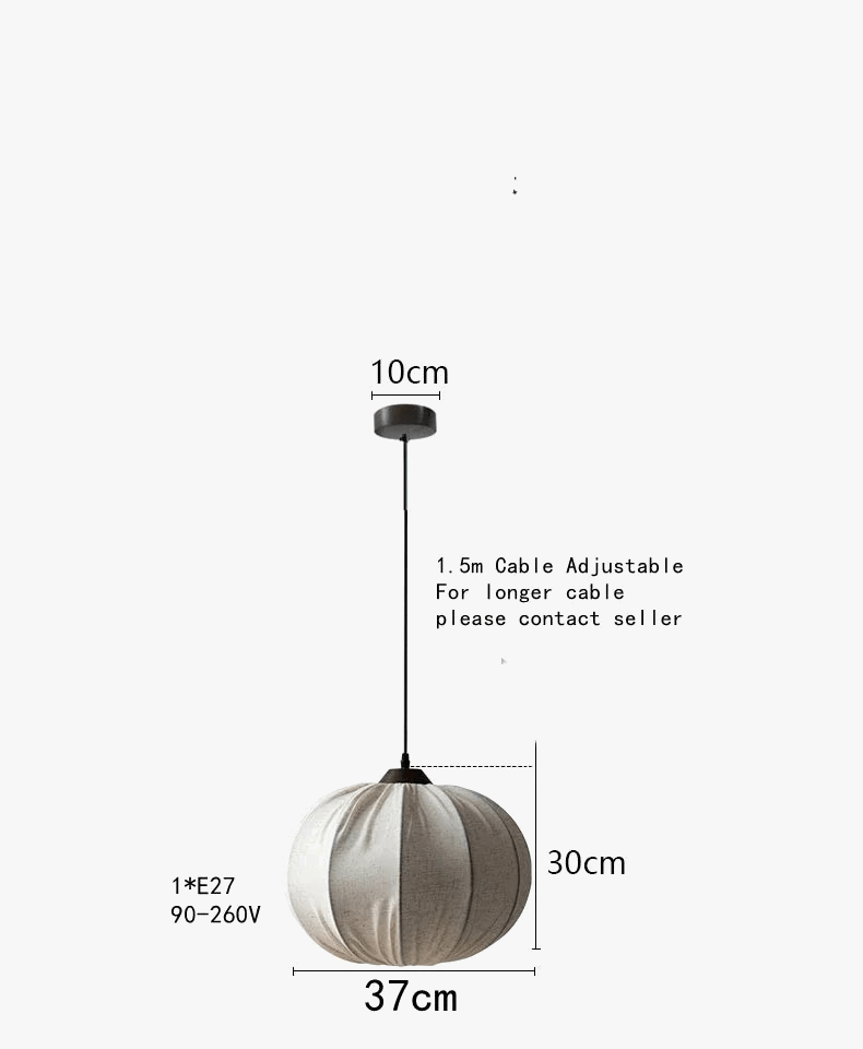 Luminaire Suspendu LED NordikDéco - Idéal Pour Intérieur