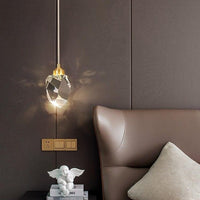 Luminaire suspendu LED Tyana en cristal | Marco Lucetti