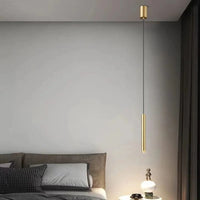 Luminaire Suspendu Long Tube LED Moderne | Marco Lucetti