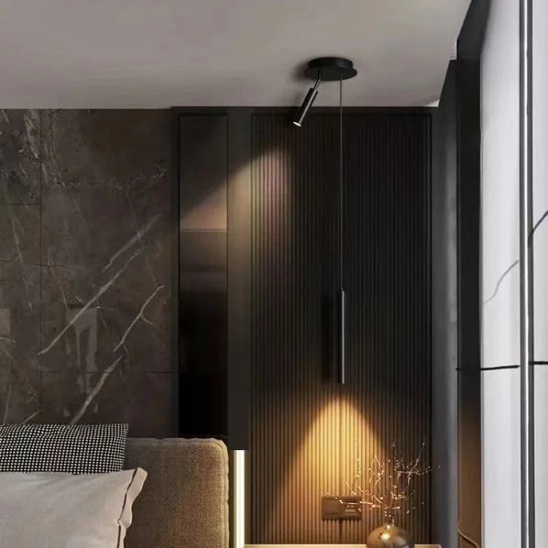 Luminaire Suspendu Long Tube LED Moderne | Marco Lucetti