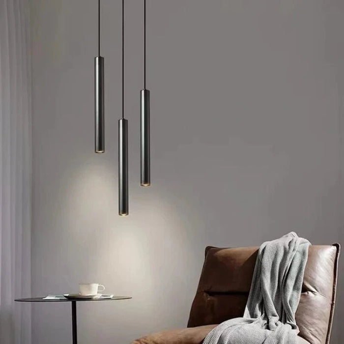 Luminaire Suspendu Long Tube LED Moderne | Marco Lucetti