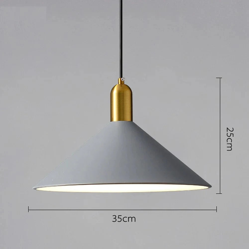 Luminaire suspendu moderne pour restaurant nordique - Luminize | Marco Lucetti Gris