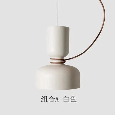 Luminaire Suspendu Nordika pour Salle à Manger, Décor Moderne Chambre & Salon | Marco Lucetti A2 / 220v / Blanc froid