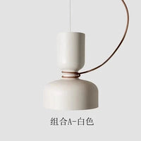 Luminaire Suspendu Nordika pour Salle à Manger, Décor Moderne Chambre & Salon | Marco Lucetti A2 / 220v / Blanc froid