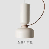 Luminaire Suspendu Nordika pour Salle à Manger, Décor Moderne Chambre & Salon | Marco Lucetti B2 / 220v / Blanc froid