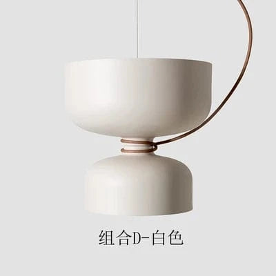 Luminaire Suspendu Nordika pour Salle à Manger, Décor Moderne Chambre & Salon | Marco Lucetti D2 / 220v / Blanc froid