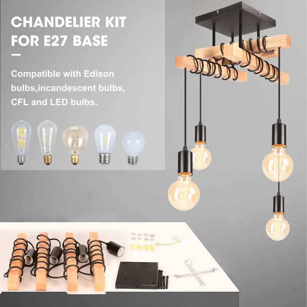 Luminaire suspendu Vintage Industriel pour Cuisine Loft et Restaurant | Marco Lucetti UN