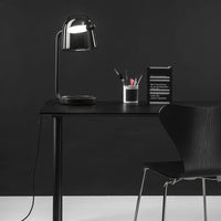 Luminaire Suspensia: Suspension en verre fumé design moderne LED et bracelet en cuir | Marco Lucetti