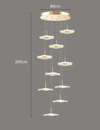 Luminaires d'intérieur pour un éclairage élégant de la maison | Marco Lucetti 10 têtes / Blanc froid