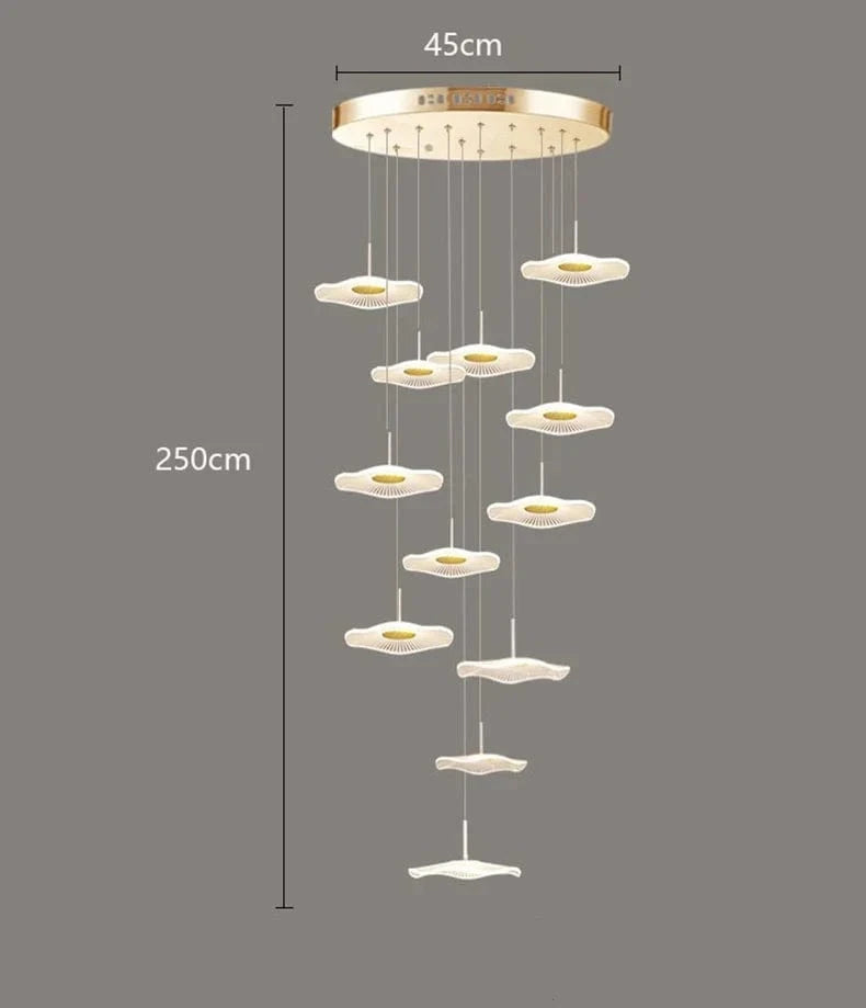 Luminaires d'intérieur pour un éclairage élégant de la maison | Marco Lucetti 12 têtes / Blanc froid