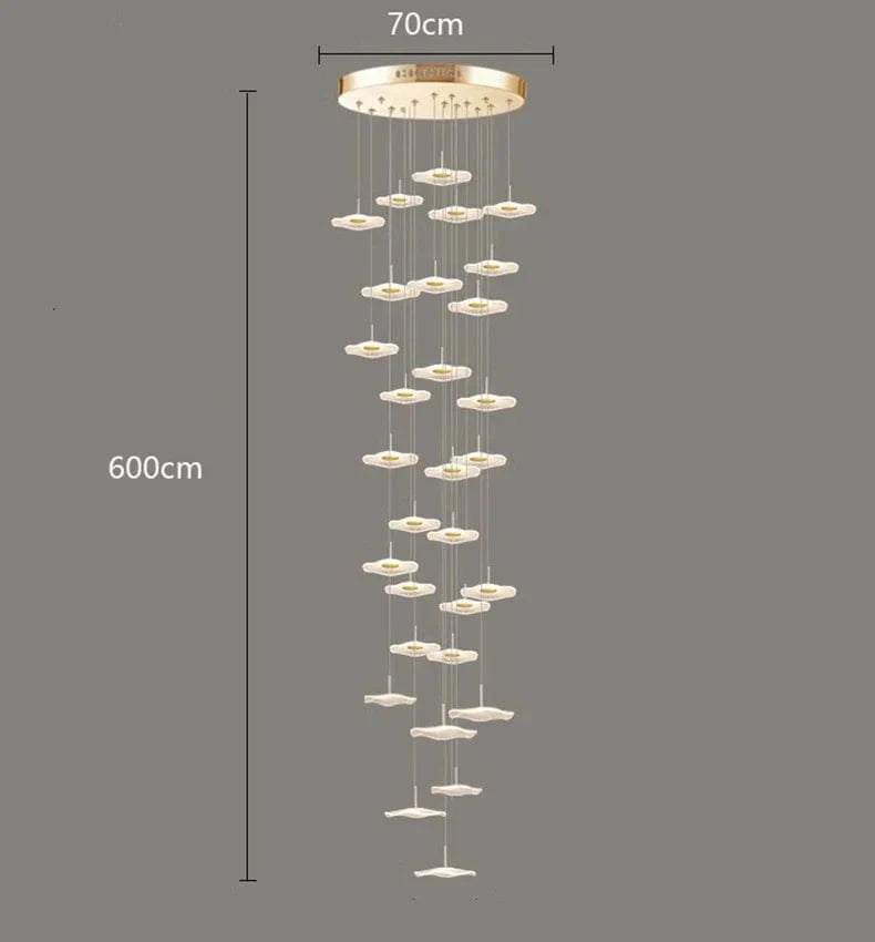 Luminaires d'intérieur pour un éclairage élégant de la maison | Marco Lucetti 30 têtes / Blanc froid