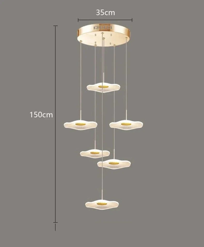 Luminaires d'intérieur pour un éclairage élégant de la maison | Marco Lucetti 6 têtes / Blanc froid