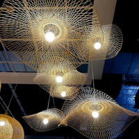 Luminaires en rotin tressé de bambou | Marco Lucetti