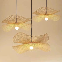Luminaires en rotin tressé de bambou | Marco Lucetti