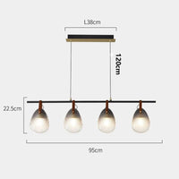 Luminaires Fantaisie pour une Décoration Maison Élégante | Marco Lucetti 4 têtes / Blanc chaud