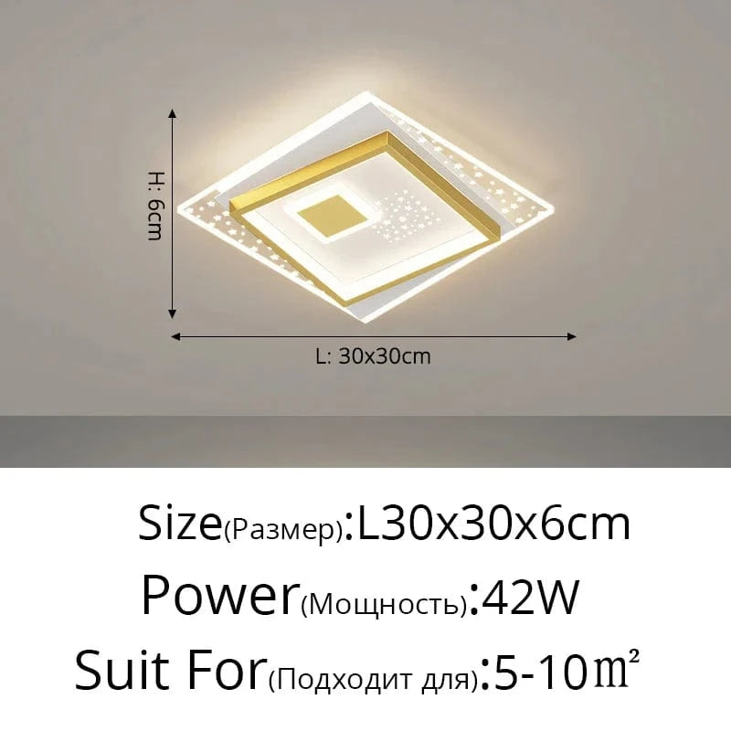 Luminaires Géométriques en Fer Forgé pour un Style Moderne | Marco Lucetti Style F L30x30cm 42W