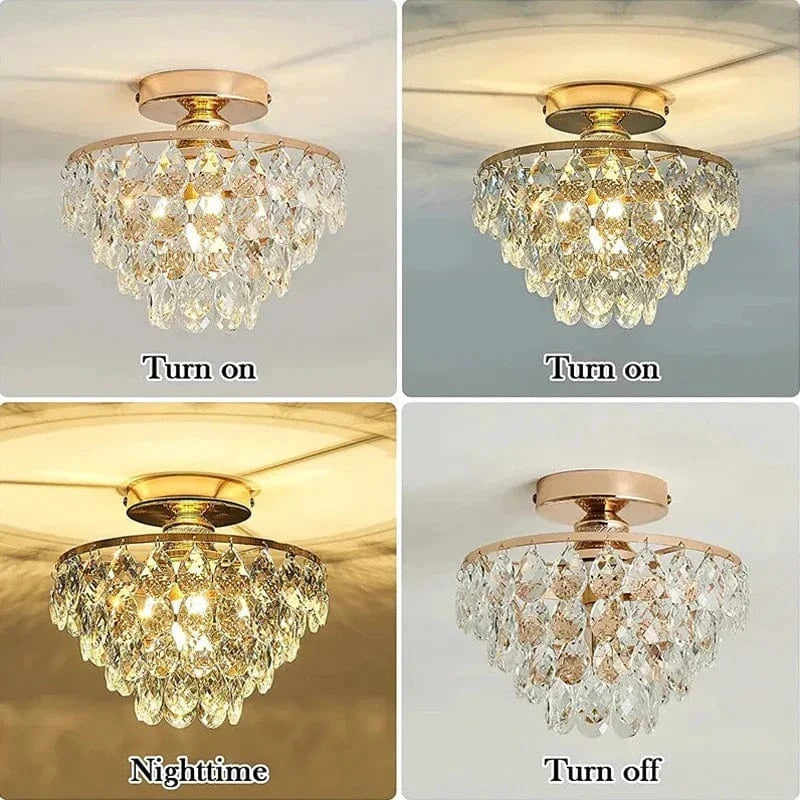 Luminaires LED en Cristal de Luxe - Plafonnier Décoratif | Marco Lucetti