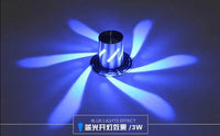 Luminaires LED pour salon, couloir, balcon et barre KTV | Marco Lucetti Bleu / Mural