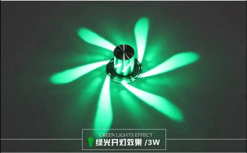 Luminaires LED pour salon, couloir, balcon et barre KTV | Marco Lucetti Vert / Encastré dans