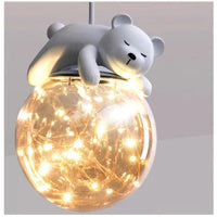 Luminaires pour chambre d'enfant: Blanc Ours Lapin | Marco Lucetti