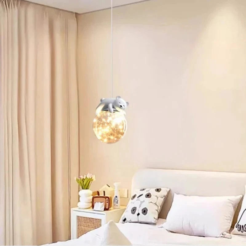 Luminaires pour chambre d'enfant: Blanc Ours Lapin | Marco Lucetti