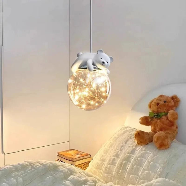 Luminaires pour chambre d'enfant: Blanc Ours Lapin | Marco Lucetti