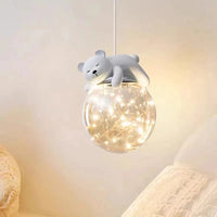 Luminaires pour chambre d'enfant: Blanc Ours Lapin | Marco Lucetti