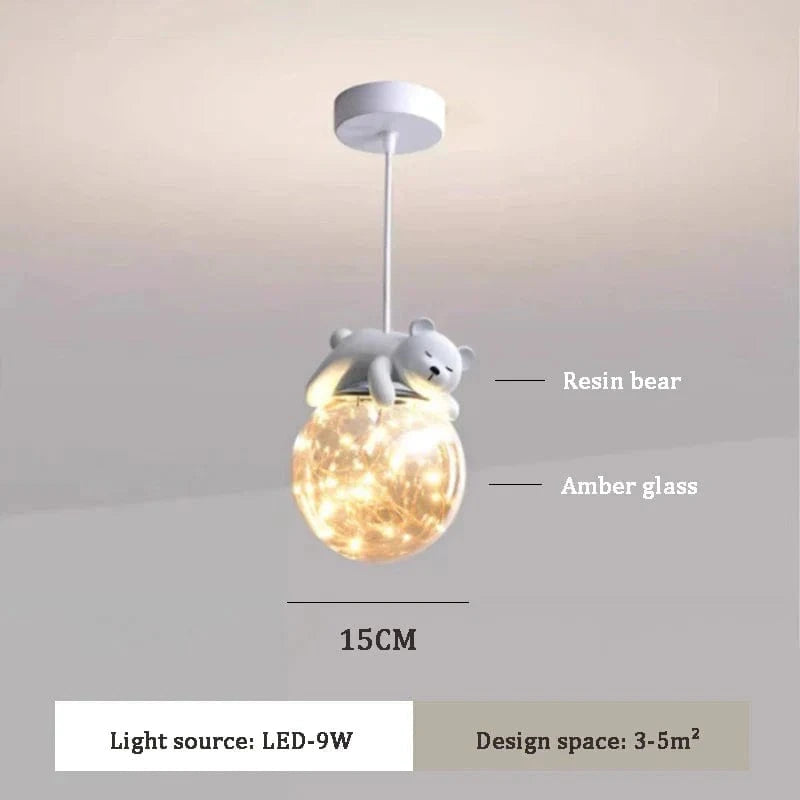 Luminaires pour chambre d'enfant: Blanc Ours Lapin | Marco Lucetti Ours / Lumière chaude