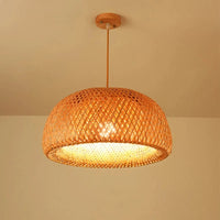 Luminaires Suspendus Chinois en Bambou Tricoté | Marco Lucetti