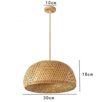 Luminaires Suspendus Chinois en Bambou Tricoté | Marco Lucetti A style 01