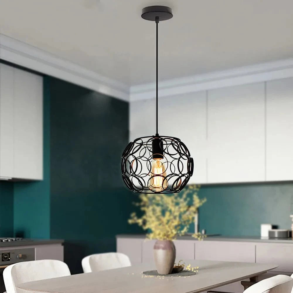 Luminaires suspendus industriels rétro en fer | Marco Lucetti