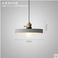 Luminaires suspendus LED en ciment nordique - Éclat nordique | Marco Lucetti