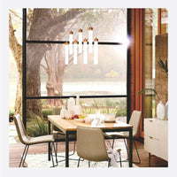 Luminaires suspendus LED modernes pour la maison: Éclairage en verre et en or | Marco Lucetti D65xH34mm