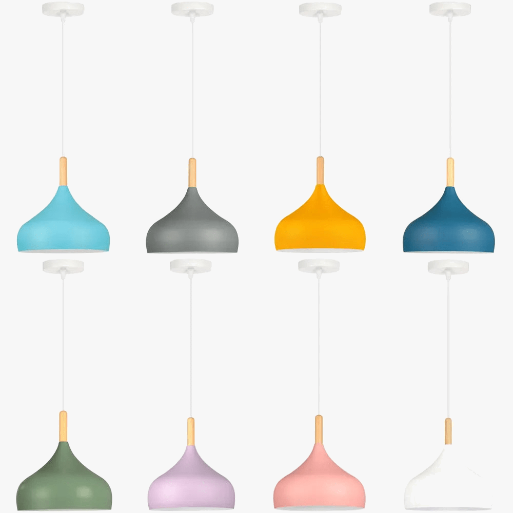 Luminaires suspendus Multicolores Nordiques pour Bar, Café et Restaurant. | Marco Lucetti