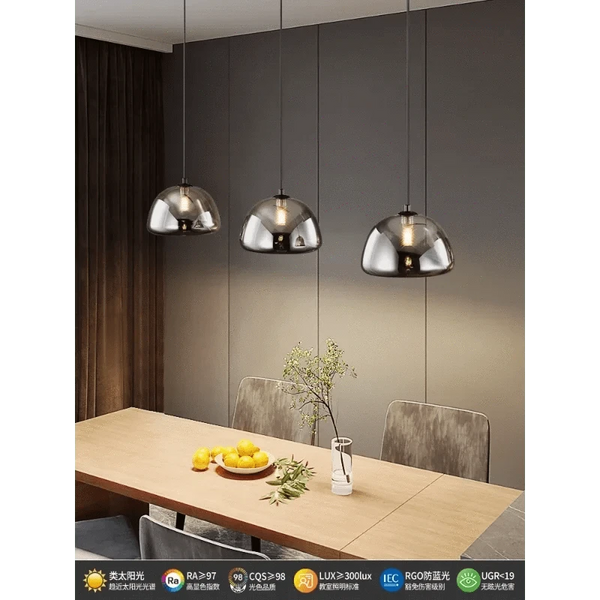 Luminaires suspendus scandinaves minimalistes et créatifs. | Marco Lucetti Noir