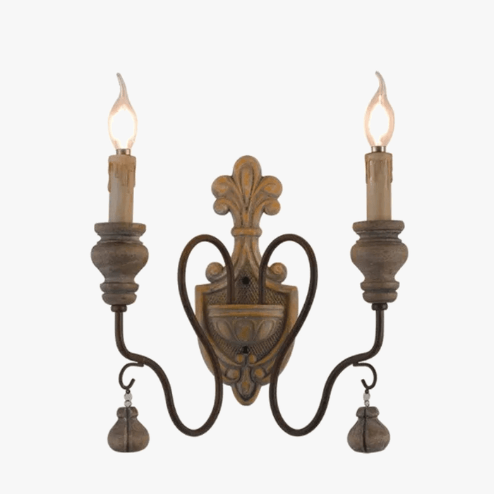 Luminaires Vintage en Bois et Fer pour Décoration Industrielle Loft | Marco Lucetti