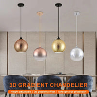 Lustre 3D en Verre Effet Feu d'Artifice LED pour Restaurant Gala | Marco Lucetti