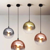 Lustre 3D en verre « Feux d'artifice LED » décoratif | Marco Lucetti