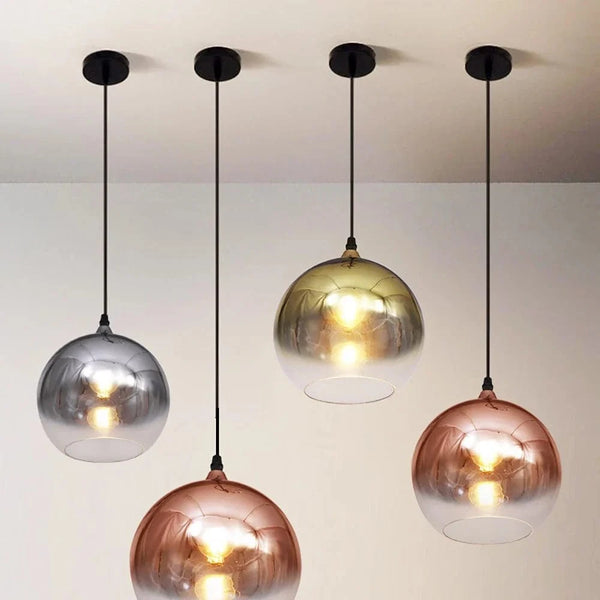 Lustre 3D en verre « Feux d'artifice LED » décoratif | Marco Lucetti