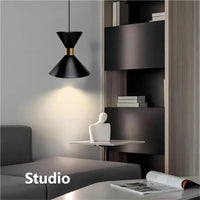 Lustre à tête  pour table à manger au design minimaliste | Marco Lucetti