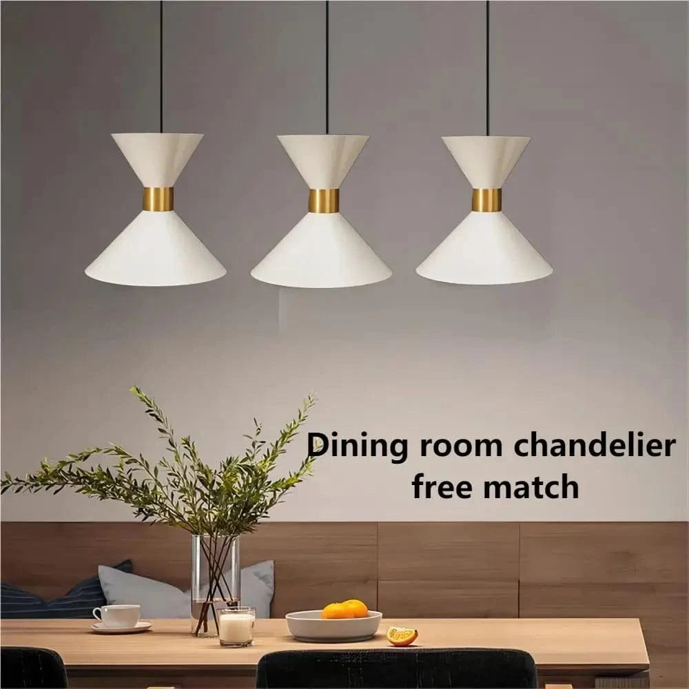 Lustre à tête  pour table à manger au design minimaliste | Marco Lucetti