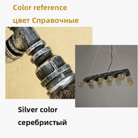 Lustre à vent industriel rétro américain 10 têtes | Marco Lucetti