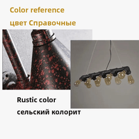 Lustre à vent industriel rétro américain 10 têtes | Marco Lucetti