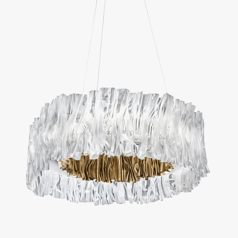 Lustre Acrylique Pétale Design Nordique Moderne - Art Luminaire | Marco Lucetti