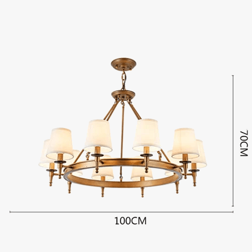 Lustre américain rétro pour décorer votre maison : intérieur, salon, salle à manger | Marco Lucetti