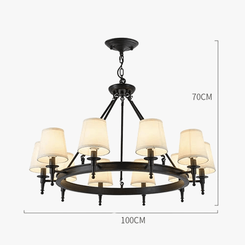 Lustre américain rétro pour décorer votre maison : intérieur, salon, salle à manger | Marco Lucetti