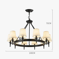 Lustre américain rétro pour décorer votre maison : intérieur, salon, salle à manger | Marco Lucetti